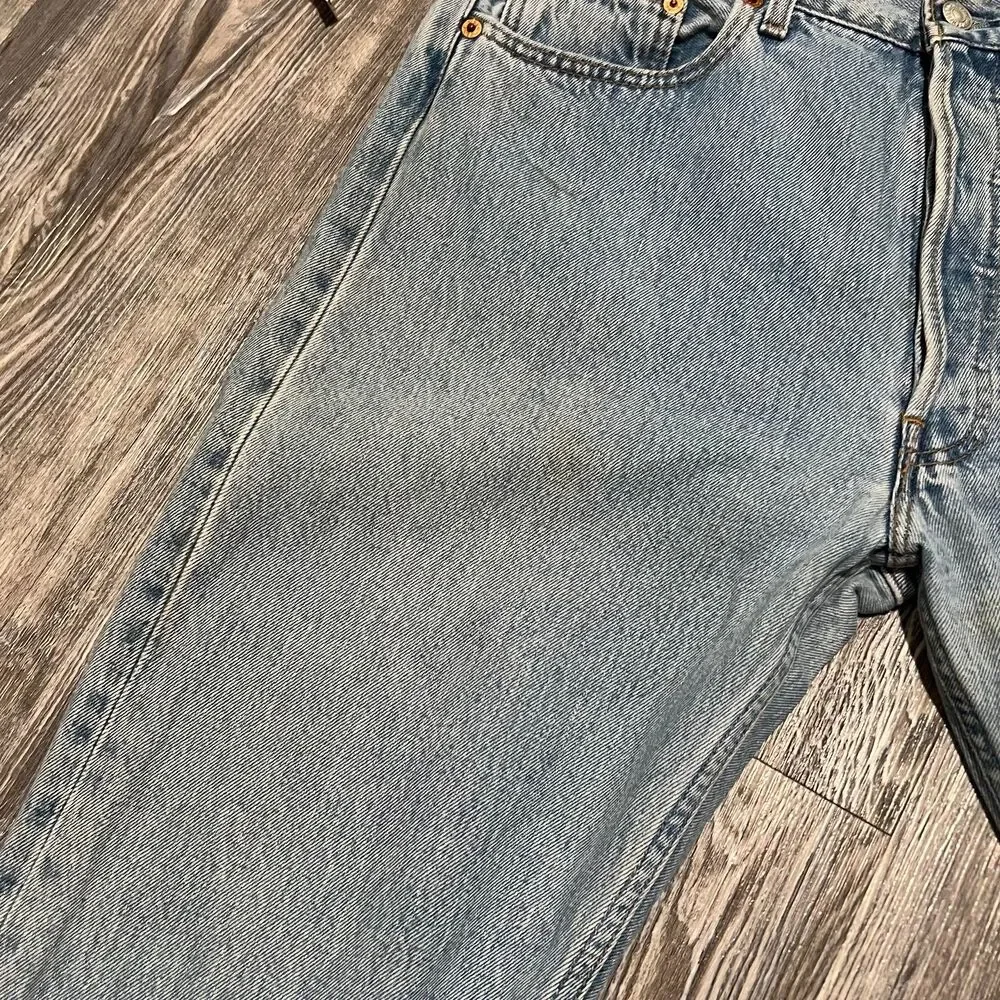 Vintage 1998 Levis 501 Made in France Grunge Jeans 34 x 30 (33 x 29) - Picture 14 of 16